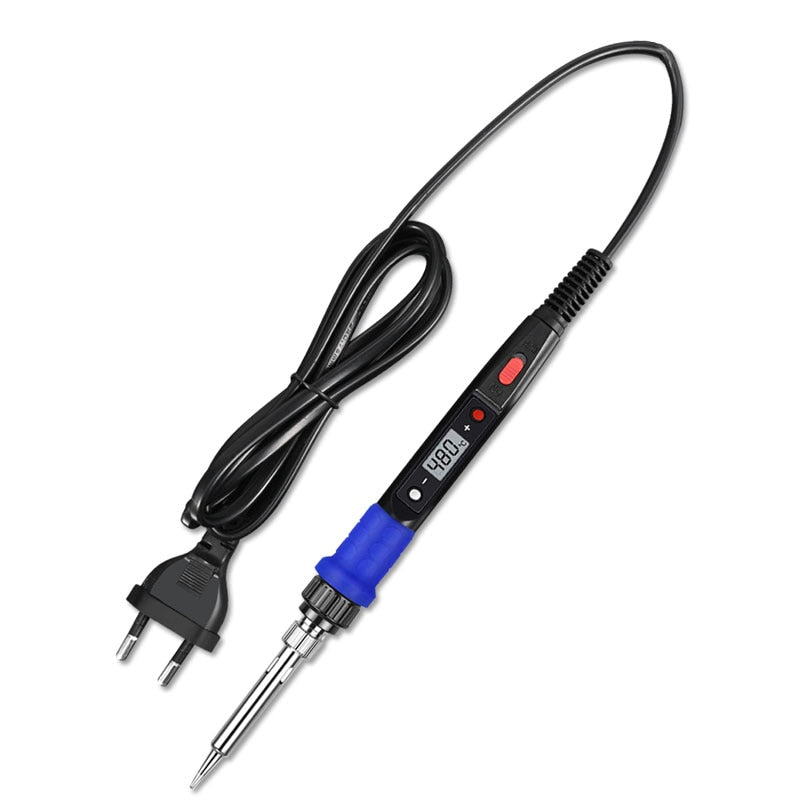 Outmotd 80W Electric Soldering Iron Kit LCD Digital Display Adjustable Temperature  220V/110V Welding Tools