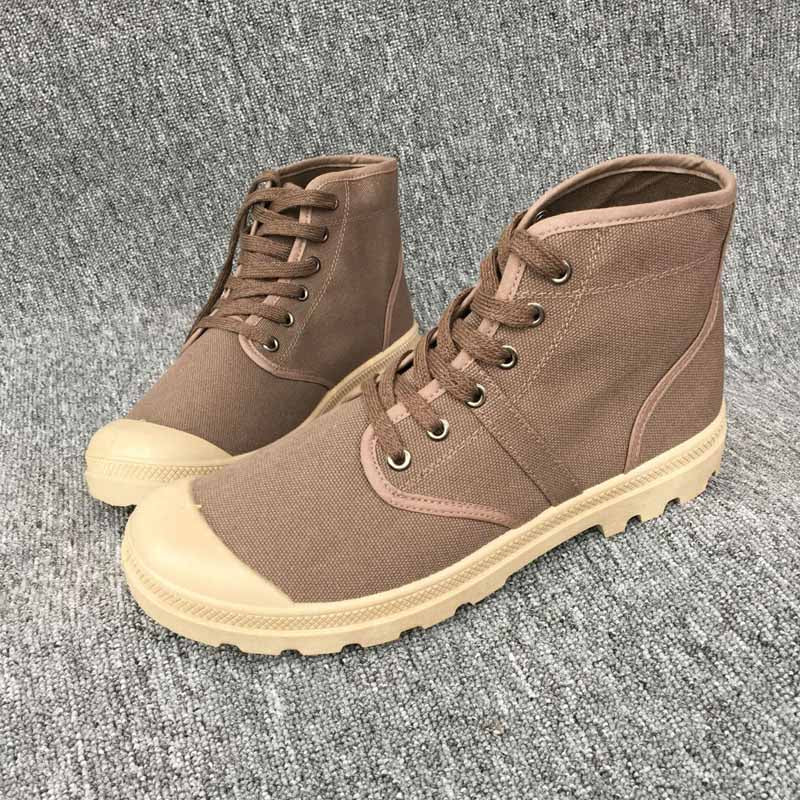 YWEEN Lace Up Men&#39;s Casual Shoes Spring Autumn High Top Men&#39;s Army Shoes Men Casual Canvas Shoes Male High Quality Shoes