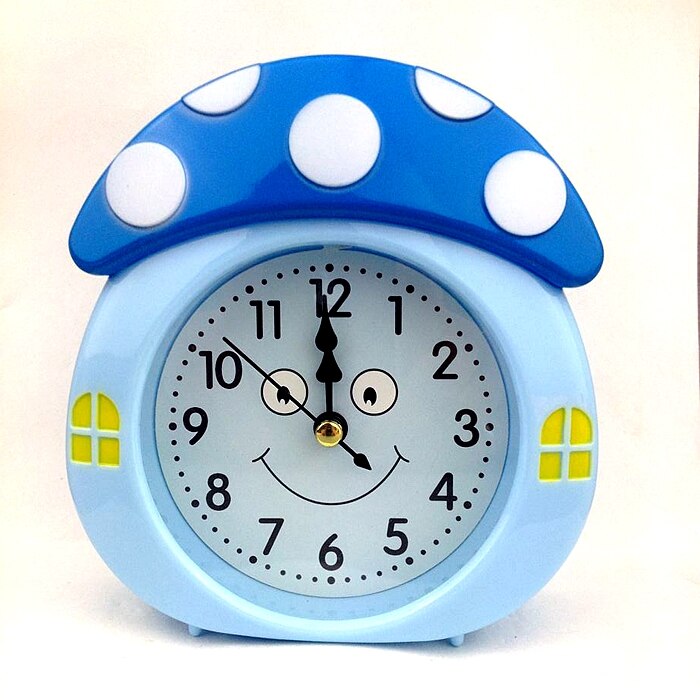 Children Alarm Clock Cartoon Bear Frog Cat Silent Clocks Watch Time Stand Cat Clocks Home Decoration Mute Electronic Desk Clock