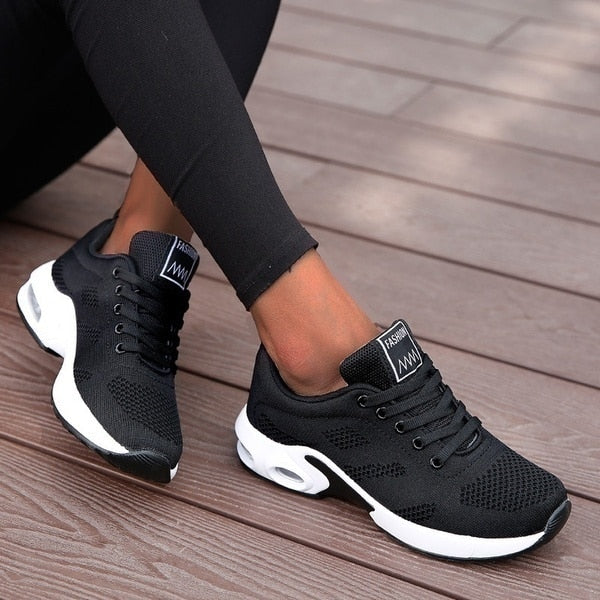 2021 Women Running Shoes Breathable Mesh Outdoor Light Weight Sports Shoes Casual Walking Sneakers Tenis Feminino Zapatos Mujer