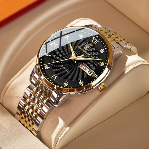POEDAGAR 2022 Fashion Watch Men Stainless Steel Top Brand Luxury Waterproof Luminous Wristwatch Mens Watches Sports  Quartz Date