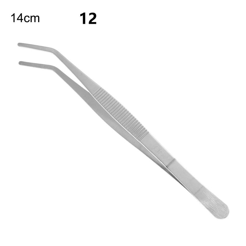 14/16/20/23/26/30cm Kitchen Tweezer BBQ Food Tweezer Clip Mini Chief Tongs Stainless Steel Portable For Picnic Barbecue Cooking