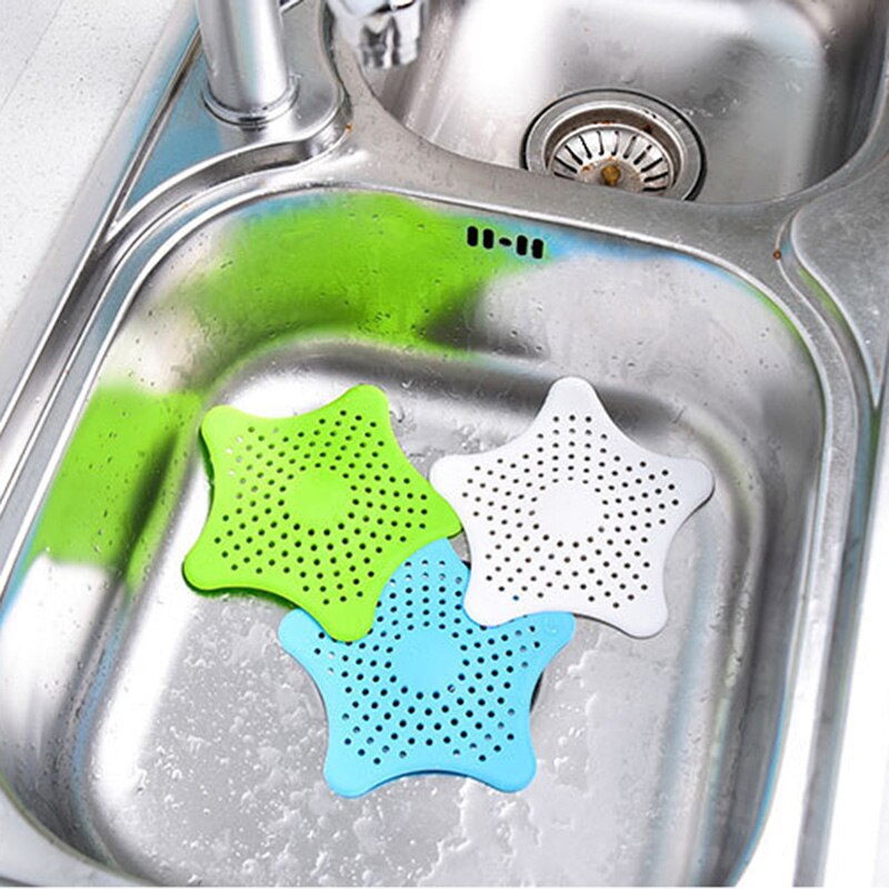 Kitchen Bath Sink Strainer Sink Filter Shower Drain Hair Catcher Stopper Shower Sink Strainer Drain Plug Household Accessories