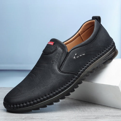 Men&#39;s Business Casual Shoes 2020 New Male Driving Loafer Shoes Breathable Men&#39;s Designer Sneaker Rubber Sole Sewing Shoes