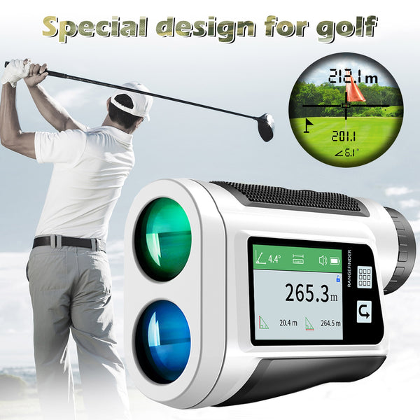 2022 Golf Laser Rangefinder with Slope adjust Flag-Lock with Jolt Vibrate Laser Range finder Distance Meter monocular Telescope