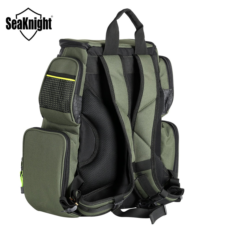 SeaKnight Brand SK004 Fishing Bag 25L 7.5L Large Storage Multifunctional Bag Water-Resistant Backpack Outdoor Fishing Tackle Bag