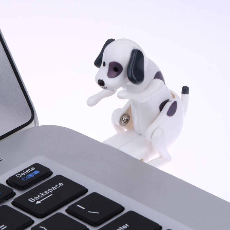 Portable Funny Cute Pet USB Humping Spot Dog Toy Christmas Gift for Kids Favor USB Gadget 60x30x60mm for Computer Notebook PC
