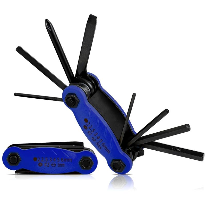 WEST BIKING Multifunction Bicycle Repair Tools Kit Steel Allen Wrench Screwdriver Cycling MTB Mountain Bike Maintenance Tools