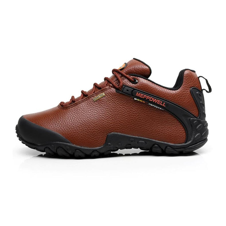 High Quality Unisex Hiking Shoes Autumn Winter genuine leather Outdoor Mens women Sport Trekking Mountain Athletic Shoes 224-5