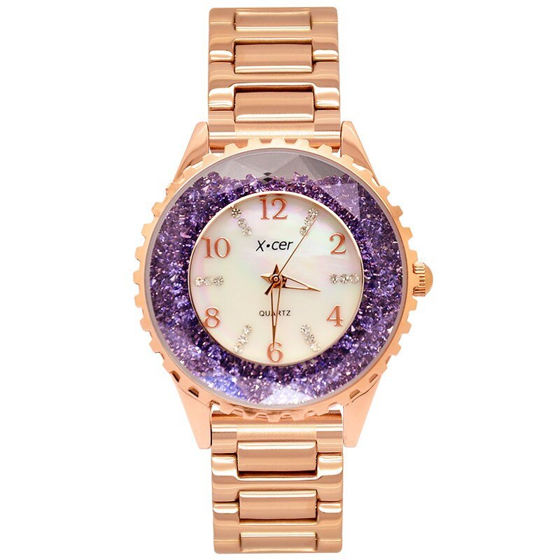 Women Watches Women Fashion 2020 Ladies Watch Luxury Brand Lady Quartz Wristwatches Quicksand Rose Gold Clock Female Wristwatch