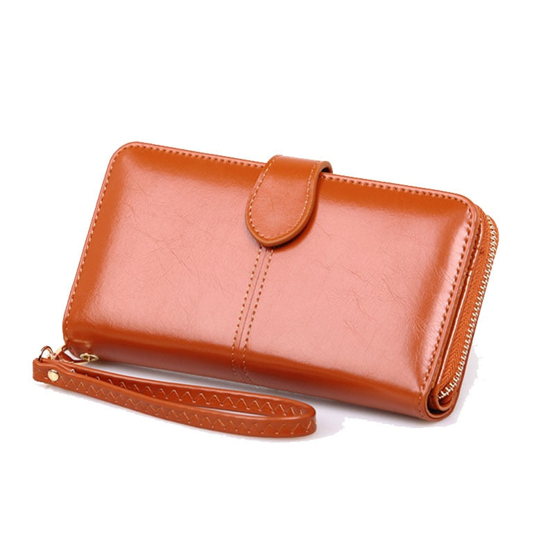 Pu Leather Women Wallets Women Purses Fashion Long Zipper Women&