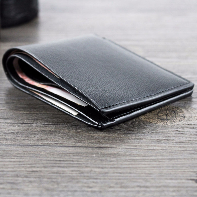 Men Gift For Bank Cards Clutch Male Small Purse 3 Magnet Clips Man Wallet Luxury Brand Coin Holder Men&