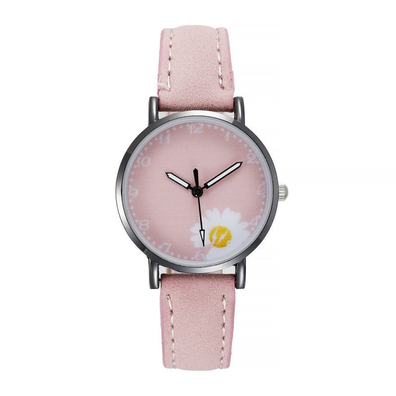 2022 New Watch Women Fashion Casual Leather Belt Watches Simple Ladies&