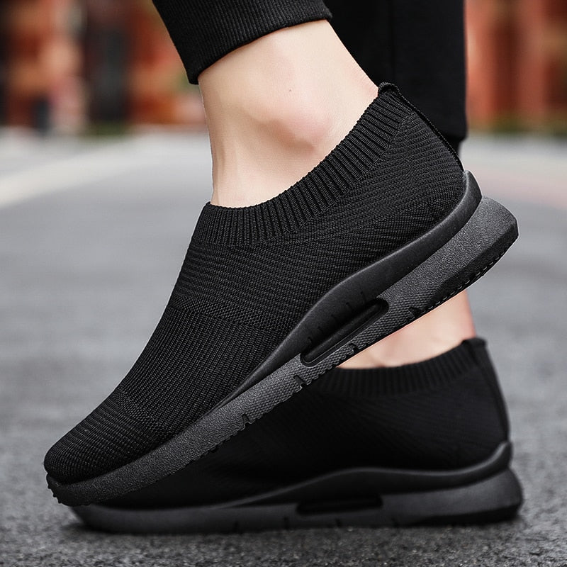 Damyuan Men Light Running Shoes Jogging Shoes Breathable Women&#39;s Sneakers Slip on Loafer Shoe Men&#39;s Casual Shoes Size 46 2021