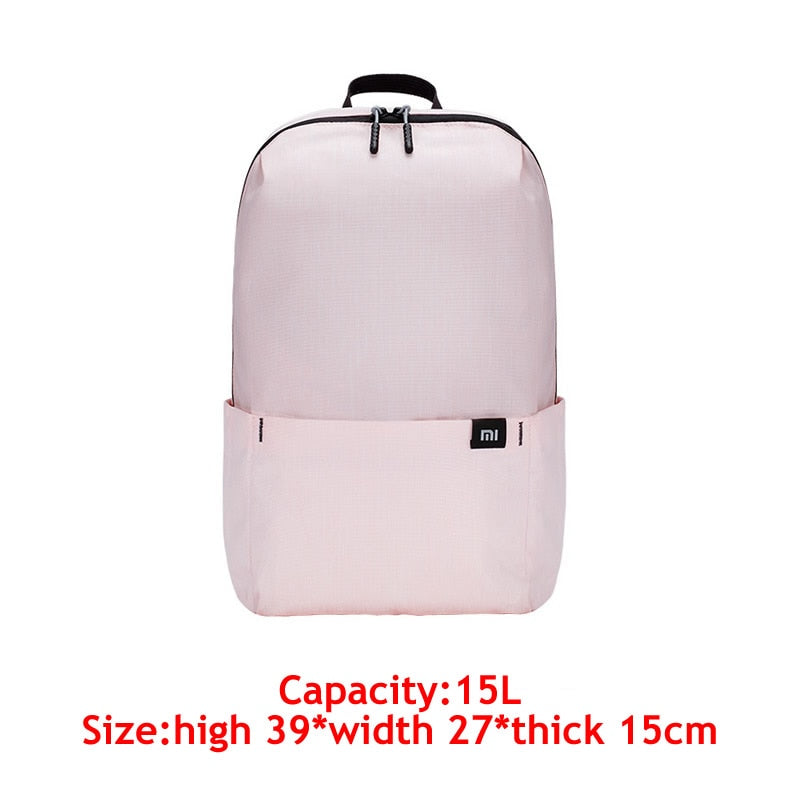 Black Friday Discount 100% Xiaomi Backpack Multi-Color Multi-Size Unisex Backpacks Waterproof Fashion College Small School Bag