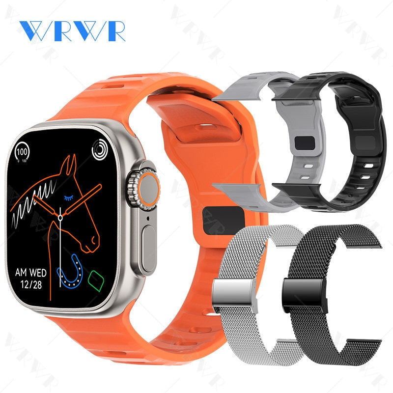 Newest Smart Watch Ultra Series 8 NFC Smartwatch Men Women Bluetooth Calls Wireless Charging Fitness Bracelet 2 Inch HD Screen