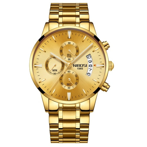 NIBOSI Relogio Masculino Men Watches Luxury Famous Top Brand Men&