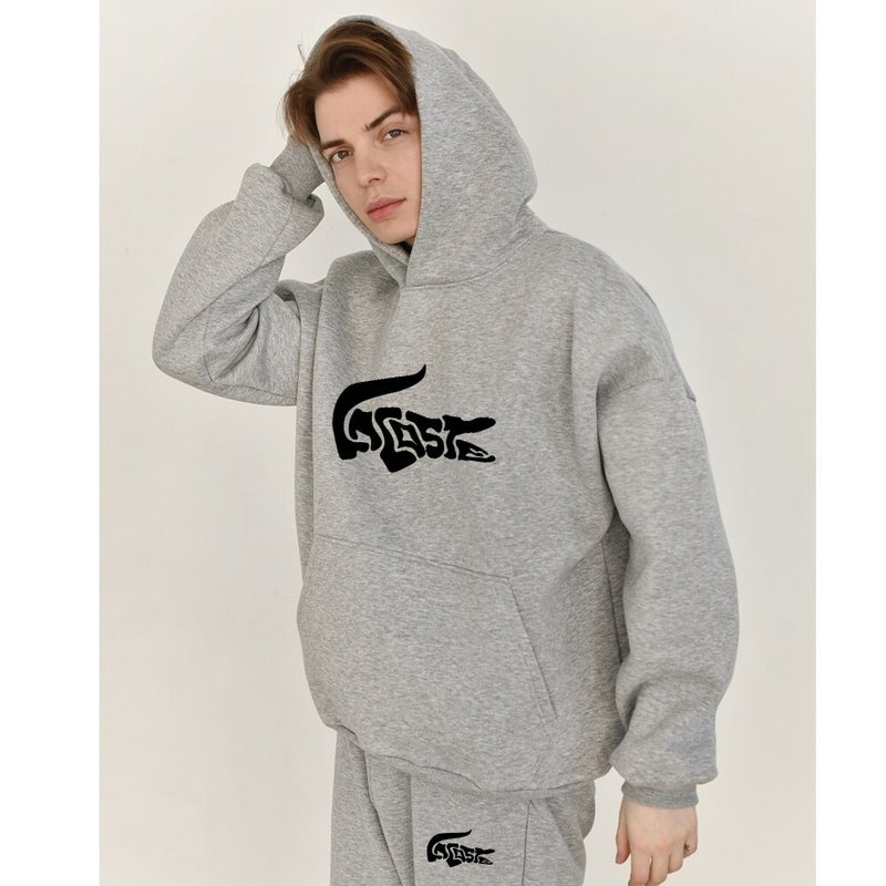 Women Men Animal Printed Hoodie Tracksuits Fleece Hoodies and Pants Set Pullover Hoody Sweatshirt Sport Brand Clothing