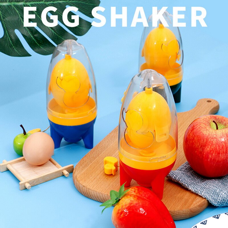 Egg Yolk Shaker Gadget Manual Mixing Golden Whisk Eggs Spin Mixer Stiring Maker Puller Cooking Baking Tools Kitchen Accessories