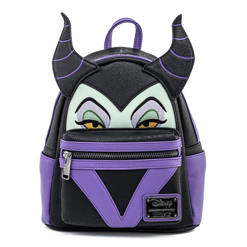 Disney PU Leather Stitch Women Backpack Loki Baby Yoda Lady Bags Toy Story 3 Alien Children Schoolbag Brand Handbag For Girls