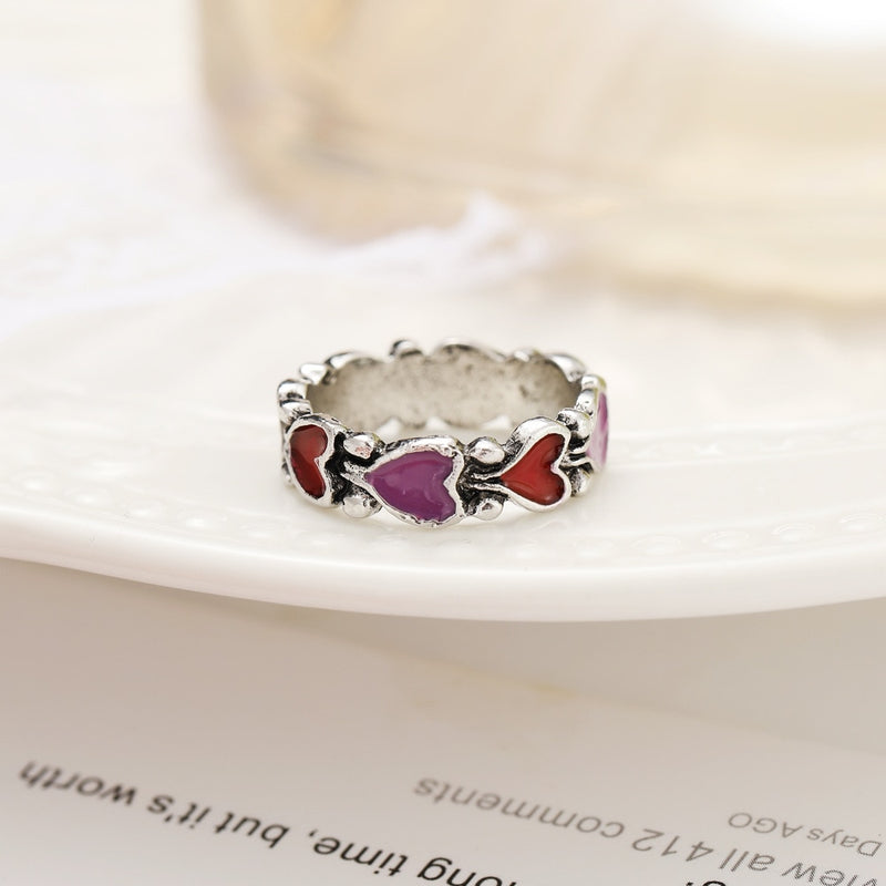 Fashion Butterfly Metal Punk Rings Set For Women Teen Jewelry Gifts Accessories Buckle Female Index Finger Ring
