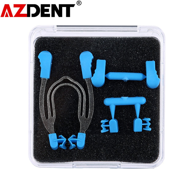 Azdent Dental Sectional Contoured Metal Spring Clip Teeth Replacement Dentist Matrix Ring Tools