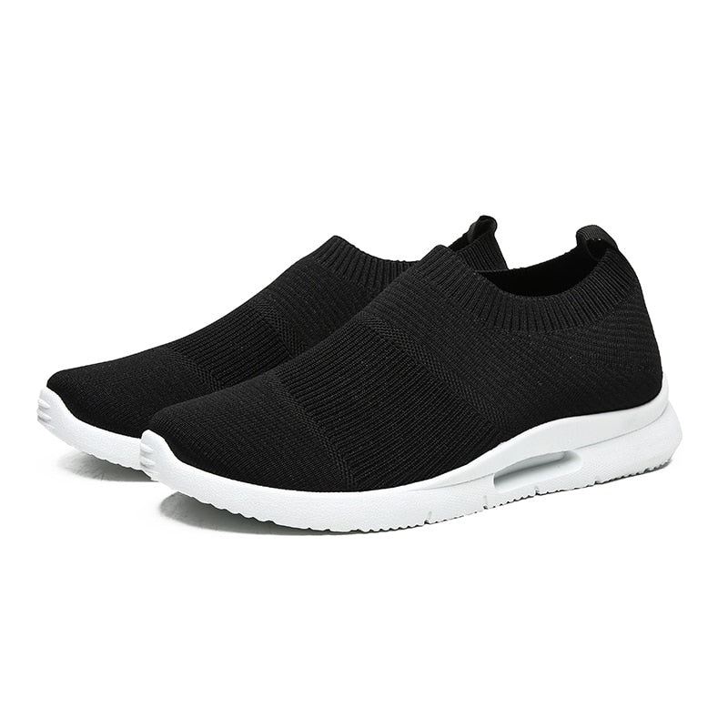 Damyuan Men Light Running Shoes Jogging Shoes Breathable Women&#39;s Sneakers Slip on Loafer Shoe Men&#39;s Casual Shoes Size 46 2021
