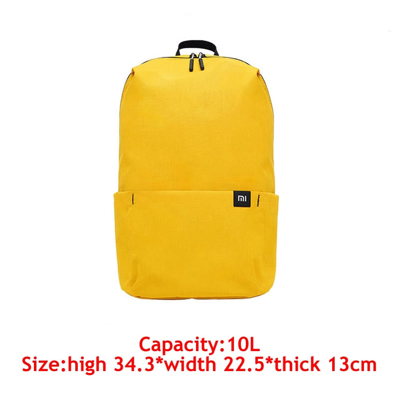 Black Friday Discount 100% Xiaomi Backpack Multi-Color Multi-Size Unisex Backpacks Waterproof Fashion College Small School Bag