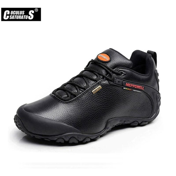 High Quality Unisex Hiking Shoes Autumn Winter genuine leather Outdoor Mens women Sport Trekking Mountain Athletic Shoes 224-5