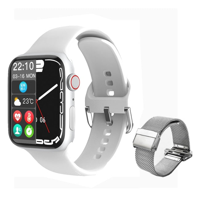 2022 Smart Watch Series 8 NFC Wireless charging Bluetooth Calls Smartwatch Men Women Sport Fitness Bracelet for Apple Watch IWO