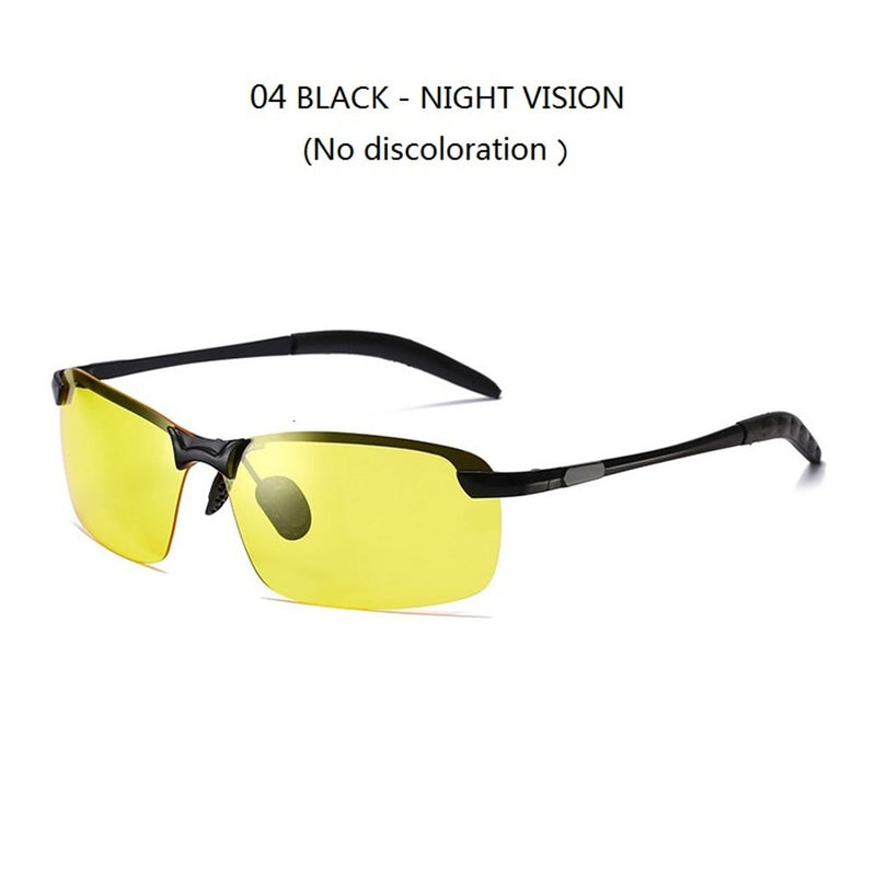 Photochromic Sunglasses Men Polarized Driving Chameleon Glasses Male Change Color Sun Glasses Day Night Vision Driver&