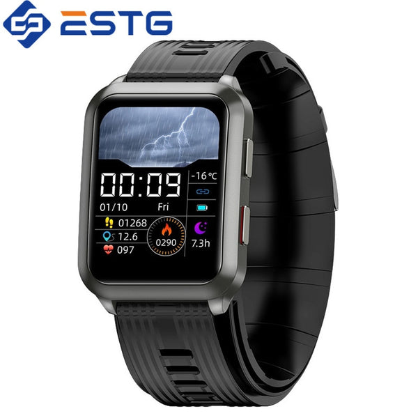 P60 Smartwatch Air Pump Airbag True Blood Pressure Oxygen Temperature Heart Rate Monitor Medical Sphygmomanometer Smart Watch