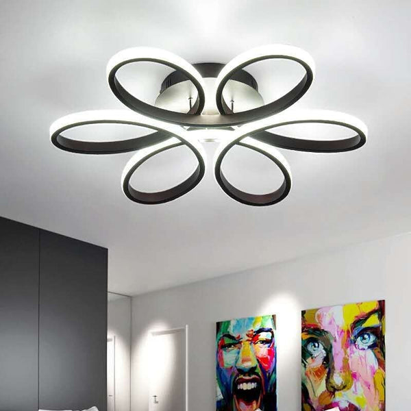 Modern Led Ceiling Lights Bedroom Lights Dining Table Ceiling Pendants Warm/Cold White Lighting Living Room Furniture Lamp