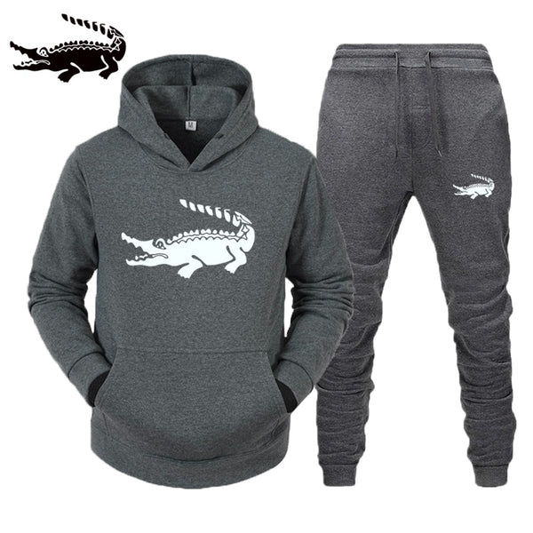 2022 CARTELO four seasons high quality men&#39;s suit fashion leisure sports Hoodie Pullover + pants sports suit