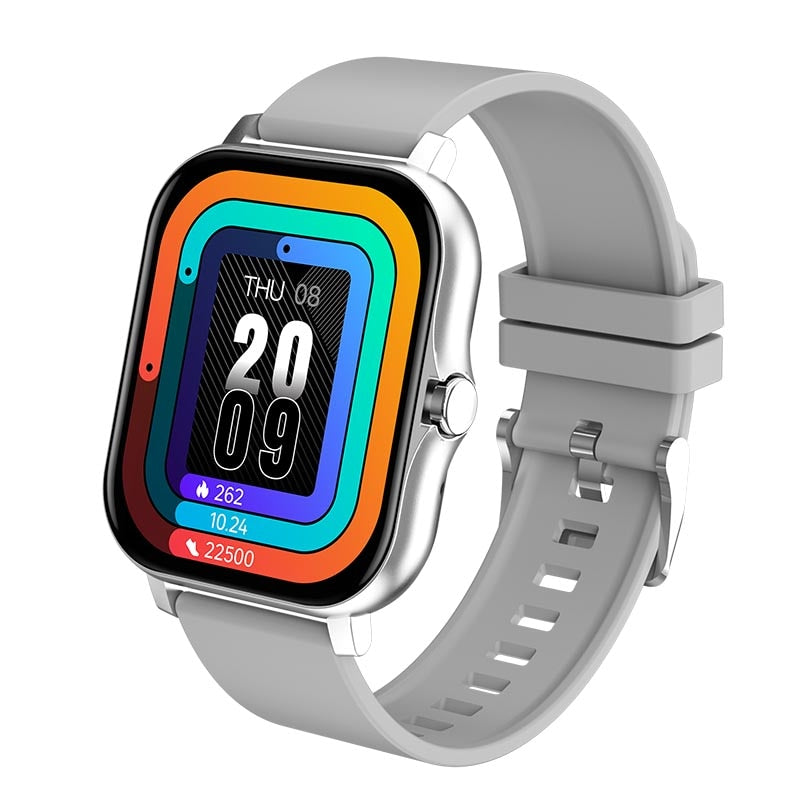 Women Smart Watch Men 1.69&quot; Full Touch Screen Heart Rate Fitness Tracker Ladies Watch Bluetooth Call Smart Clock for Android IOS