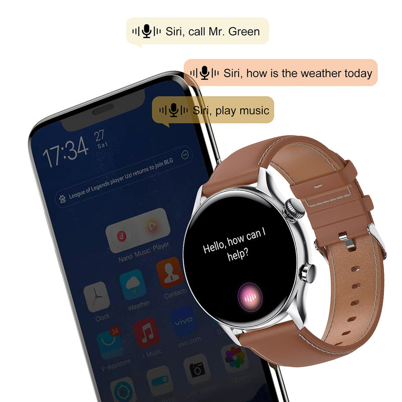 COLMI i30 Flagship Smartwatch Men 1.36 inch AMOLED 390*390 Screen Support Always On Display Smart Watch IP68 Waterproof