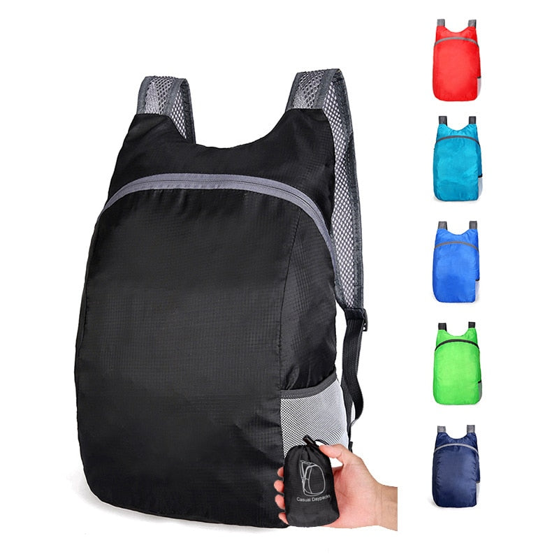 10L-20L Lightweight Portable Foldable Waterproof Backpack Folding Bag Ultralight Outdoor Pack for Women Men Travel Hiking