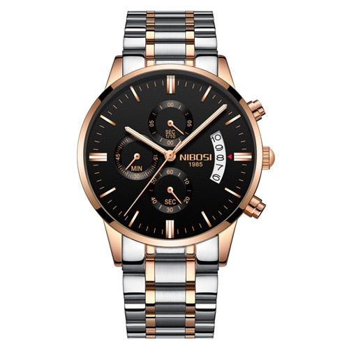 NIBOSI Relogio Masculino Men Watches Luxury Famous Top Brand Men&