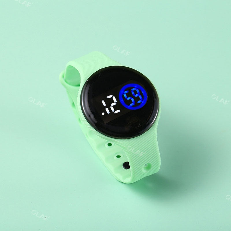 M3 Kids Digital Watches Adjustable Silicone Strap Waterproof Children's Watch Boys Sports Wrist Electronic Smart Watch For Kids