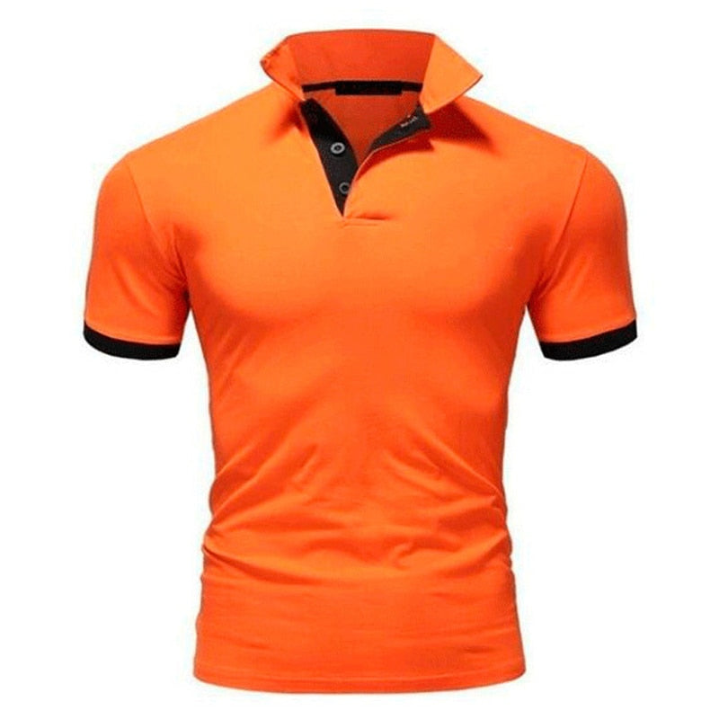 Covrlge Polo Shirt Men Summer Stritching Men&