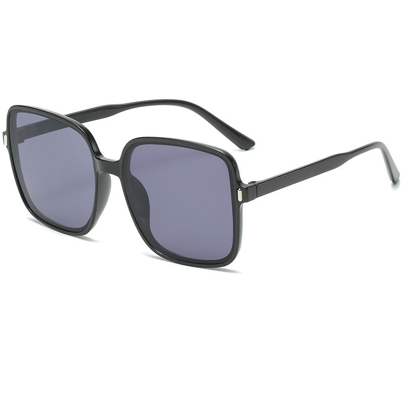 Rice Nail Square Sunglasses Gradient Color 2022 New Sunglasses for Women Trend Anti-UV Retro Sunglasses