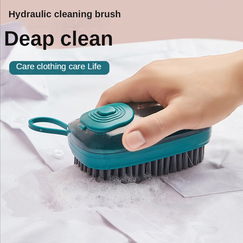 Kitchen Pot Washing Soft Brush Home Soft Brush Multi-functional Liquid Cleaning Brush Laundry Shoe Washing Brush Bristle Tools