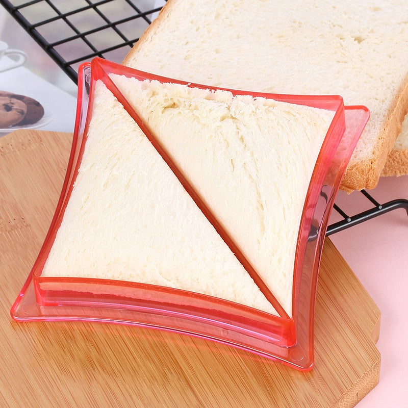 Diy Sandwich Cutter Mould Children Funny Cartoon Lunch Breakfast  Food Cutting Die Bread Mold Baking Tool Kitchen Accessories