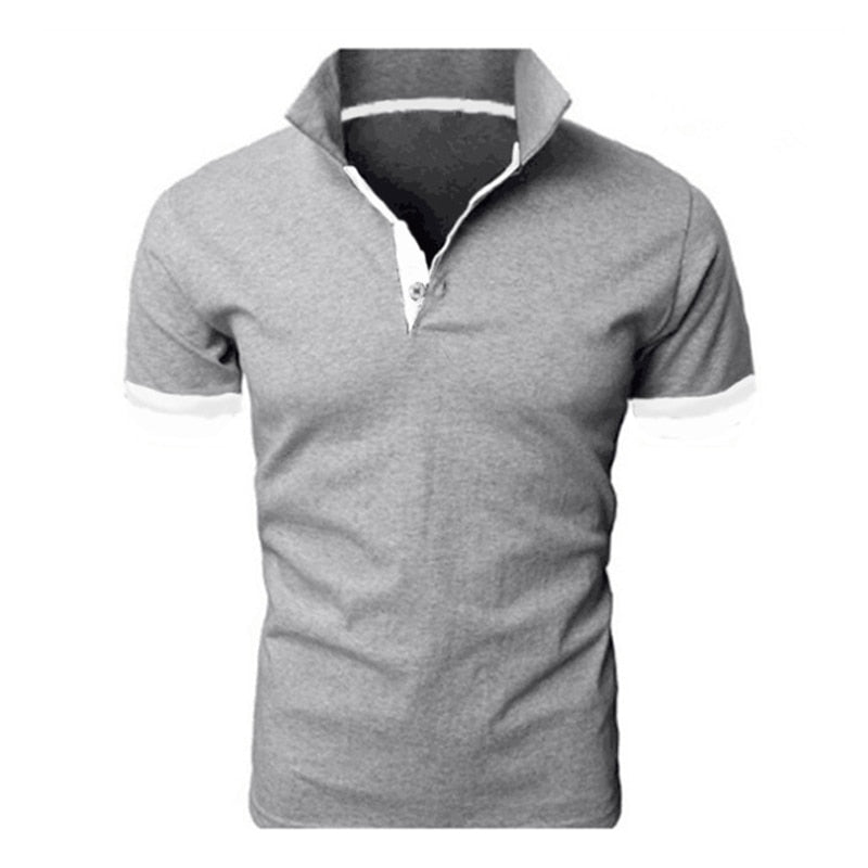 Covrlge Polo Shirt Men Summer Stritching Men&