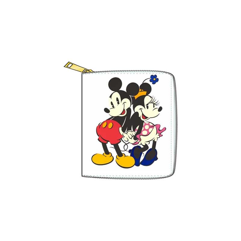 2022 New Mickey Mouse Wallet for Women Disney Cartoon Anime  Purses and Handbags Zipper Mini Coin Purse Girl&