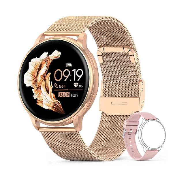 WEEDOM 2022 Bluetooth Call Smart Watch Women Custom Dial Watches Men Sport Fitness Tracker Heart Rate Smartwatch For Android IOS