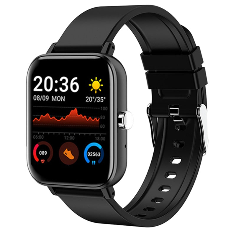 2022 New Smart Watch Women Men Full Touch Dial Call Fitness Tracker IP67 Waterproof Bluetooth Answer Call Smartwatch Woman+Box