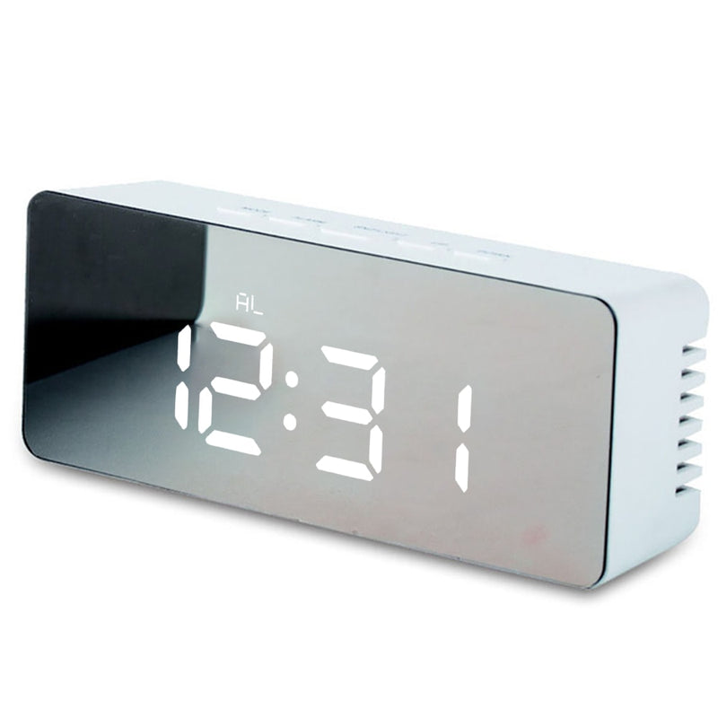 Digital Alarm Clock Desktop Watch for Kids Bedroom Home Decor Temperature Snooze Function Desk Table Clock LED Clock Electronic