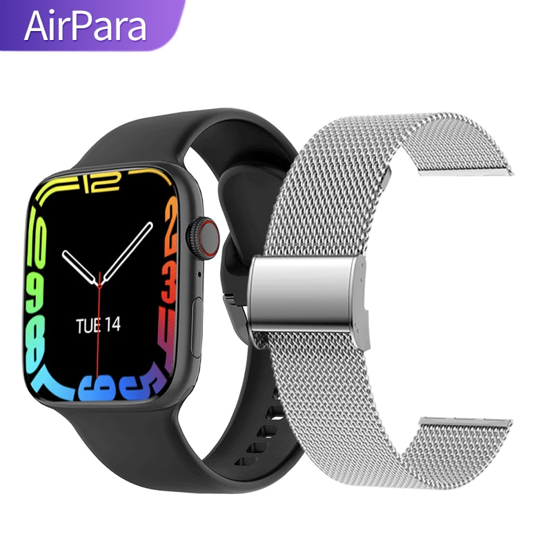 2022 NFC Smart Watch Men Women Smartwatch Door Access Control 1.9 in HD Screen Wireless Charging Dial Call Fitness Bracelet