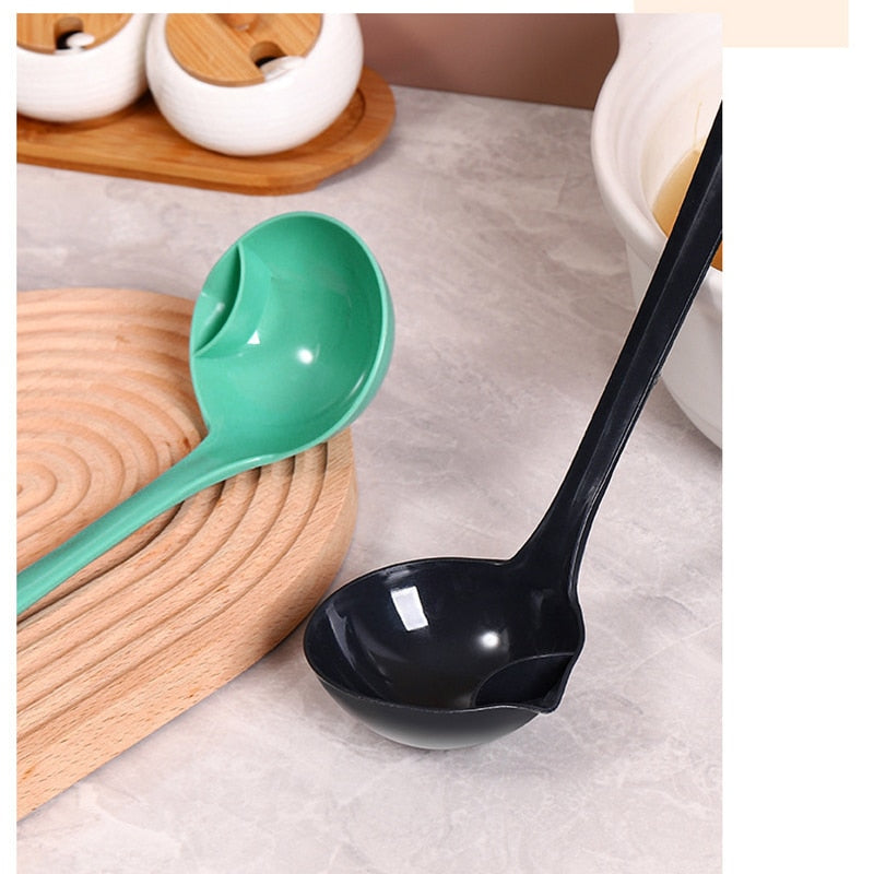 Soup Fat Oil Separator Kitchen Gadgets Ladles Skimmer Spoon Strainer Kitchen Scoop Oil Filter Kitchen Accessories Free Shipping